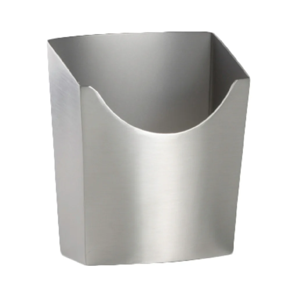 Steelite 7600CV016 13.0 Oz French Fry Cup Stainless Steel Metal Accessories Steelite 7600CV016 13.0 Oz French Fry Cup Stainless Steel Metal Accessories