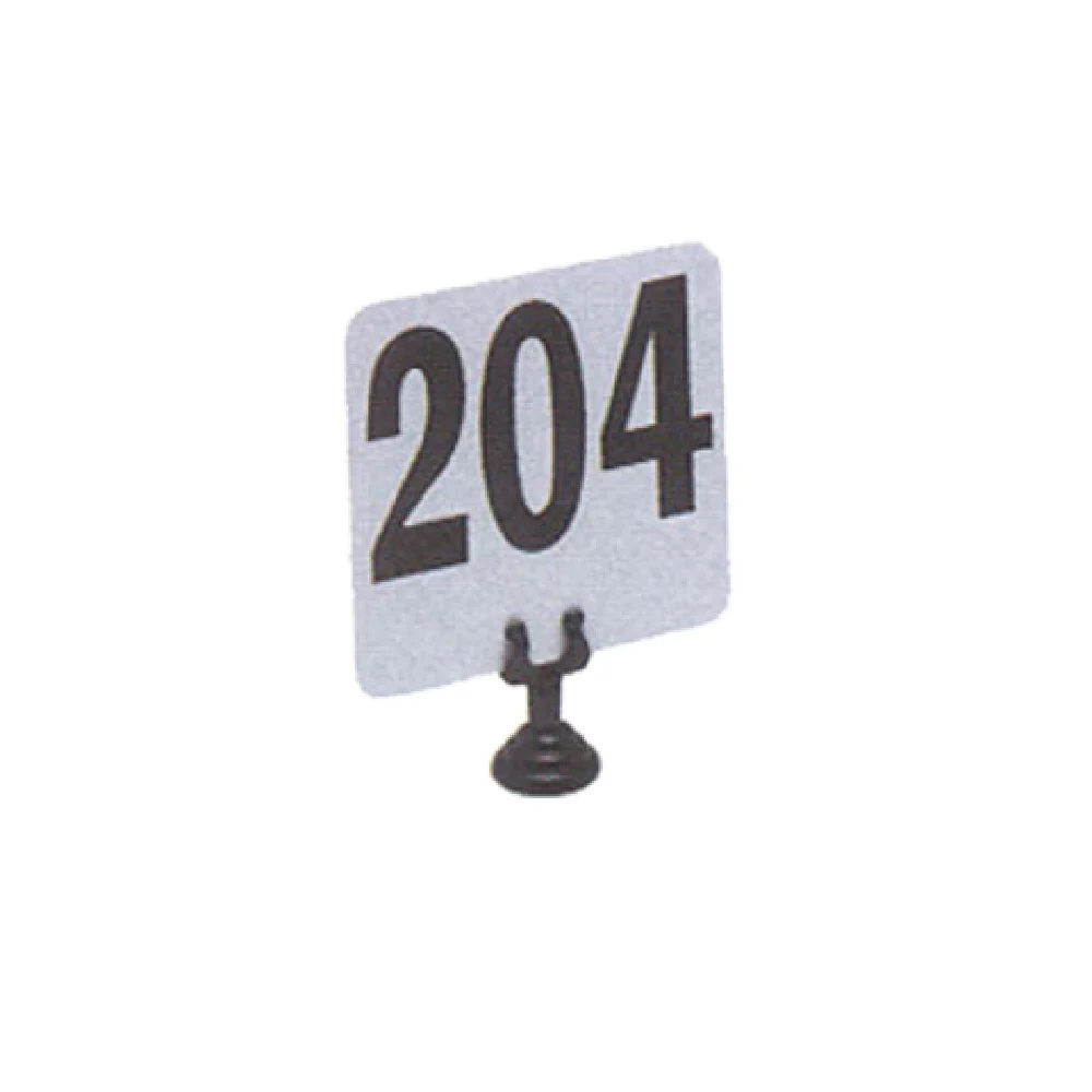American Metalcraft BMH221 Menu Clip Metal Black Finish Harp Clip