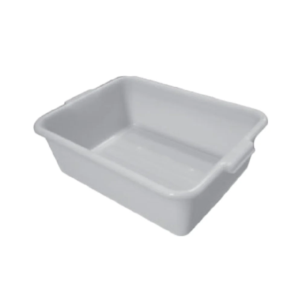 Thunder Group PLBT007W 20-1/2 Inch White Bus Box Polyethylene with Integrated Handles