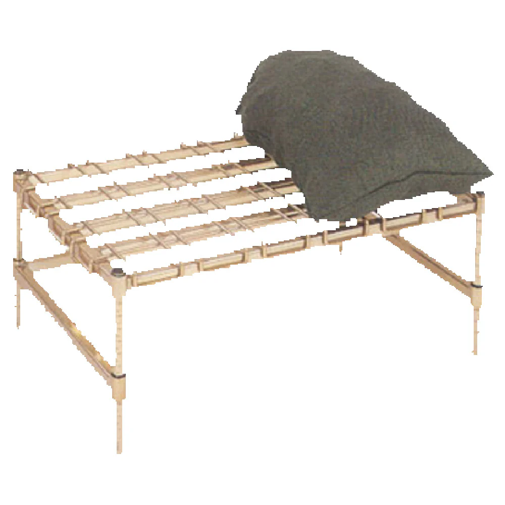 SPG International DR536Y ISS Dunnage Rack Wire Mat One Tier Approximately 36