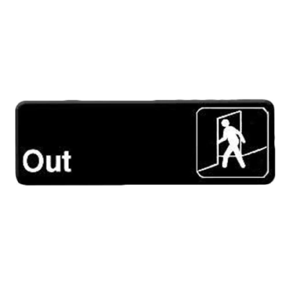 Thunder Group PLIS9308BK 9 Inch Information Symbol Sign 