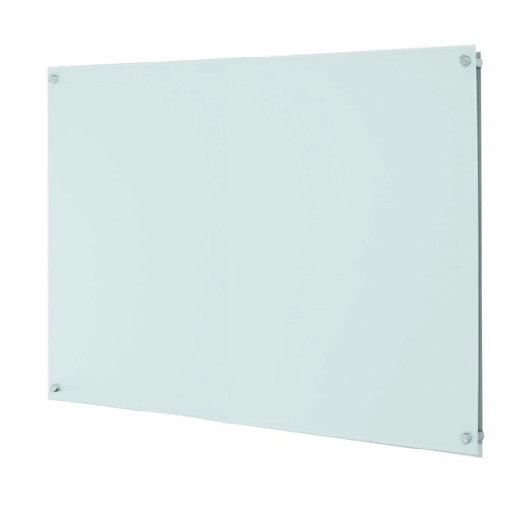 Aarco 3WGBM3648 48 Inch ClearVision Magnetic Glass Markerboard with Satin Finish