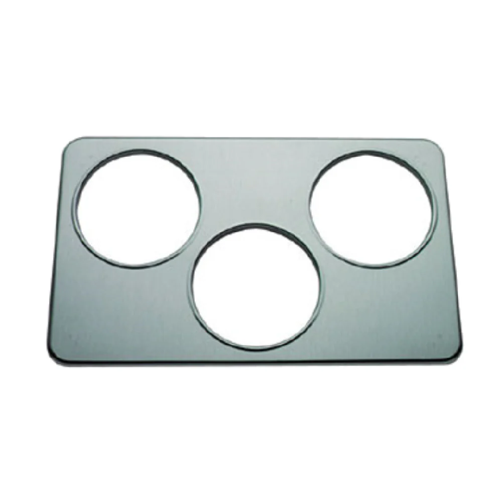 Duke 31 Adapter Plate 13 Inch With 3 Round Holes Stainless Steel