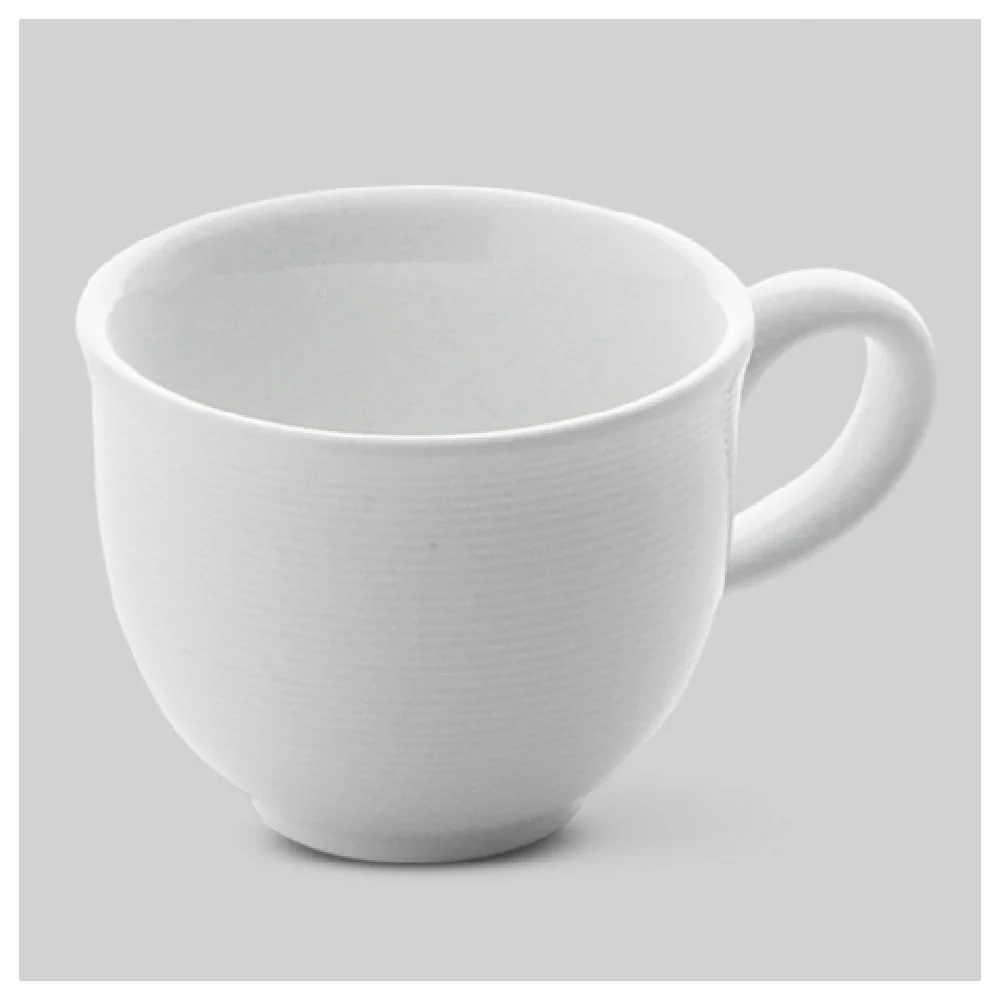 Bon Chef 7100050P 3 Oz. White Alumina Vitrified Porcelain Demitasse Cup