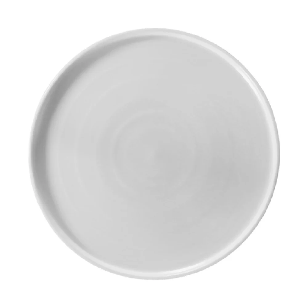 Cameo China GWIT-W101 10-1/4 Inch Diameter Round Gourmet Plate Ceramic White