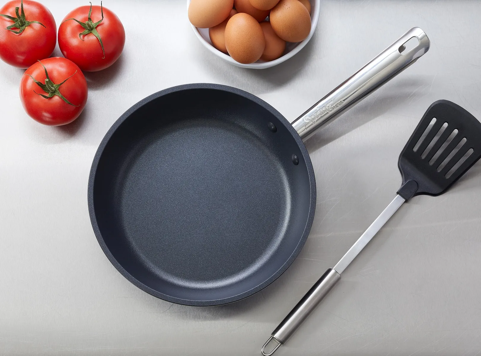 Spring USA 8451-30/28 11 Inch Non-Stick Fry Pan for Gas and Electric Cooking Spring USA 8451-30/28 11 Inch Non-Stick Fry Pan for Gas and Electric Cooking
