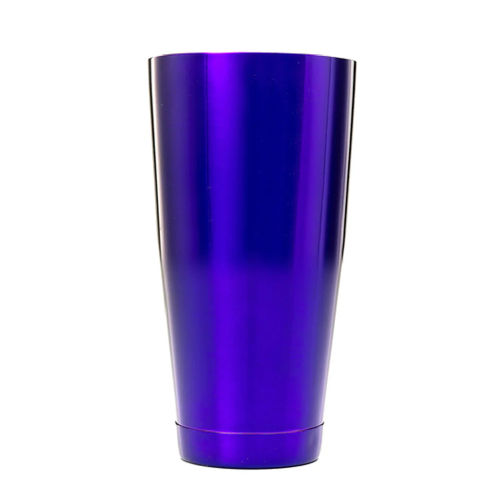 Mercer Culinary M37084PU 28 Oz Bar Cocktail Shaker with Capped Bottom Purple Stainless Steel Mercer Culinary M37084PU 28 Oz Bar Cocktail Shaker with Capped Bottom Purple Stainless Steel