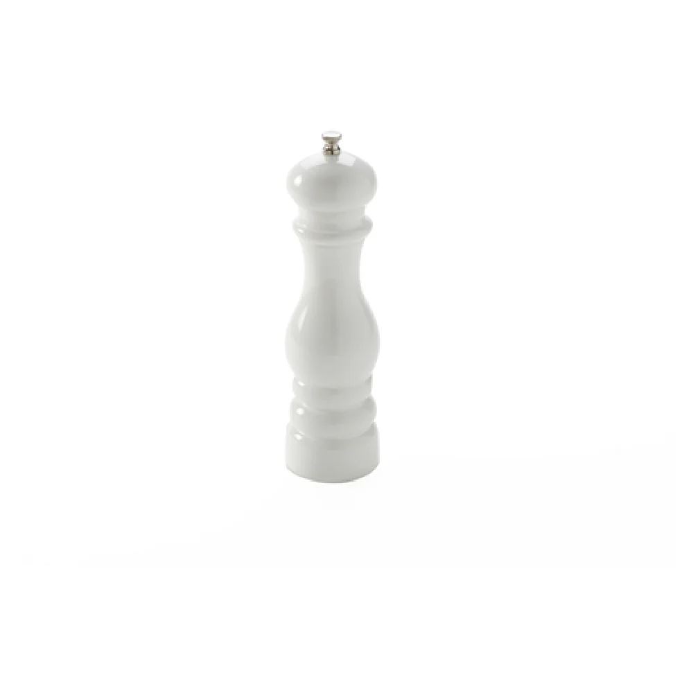 American Metalcraft PMW8 Pepper Mill Wood Manual 8 Inch White Hand Wash Only American Metalcraft PMW8 Pepper Mill Wood Manual 8 Inch White Hand Wash Only