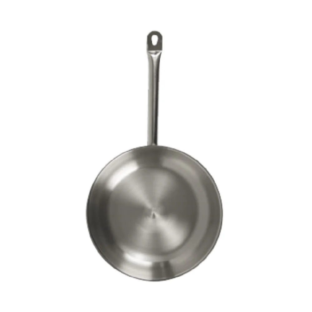 Vollrath 3812 12-1/2 Inch Induction Ready Fry Pan Welded Handle Stainless Steel