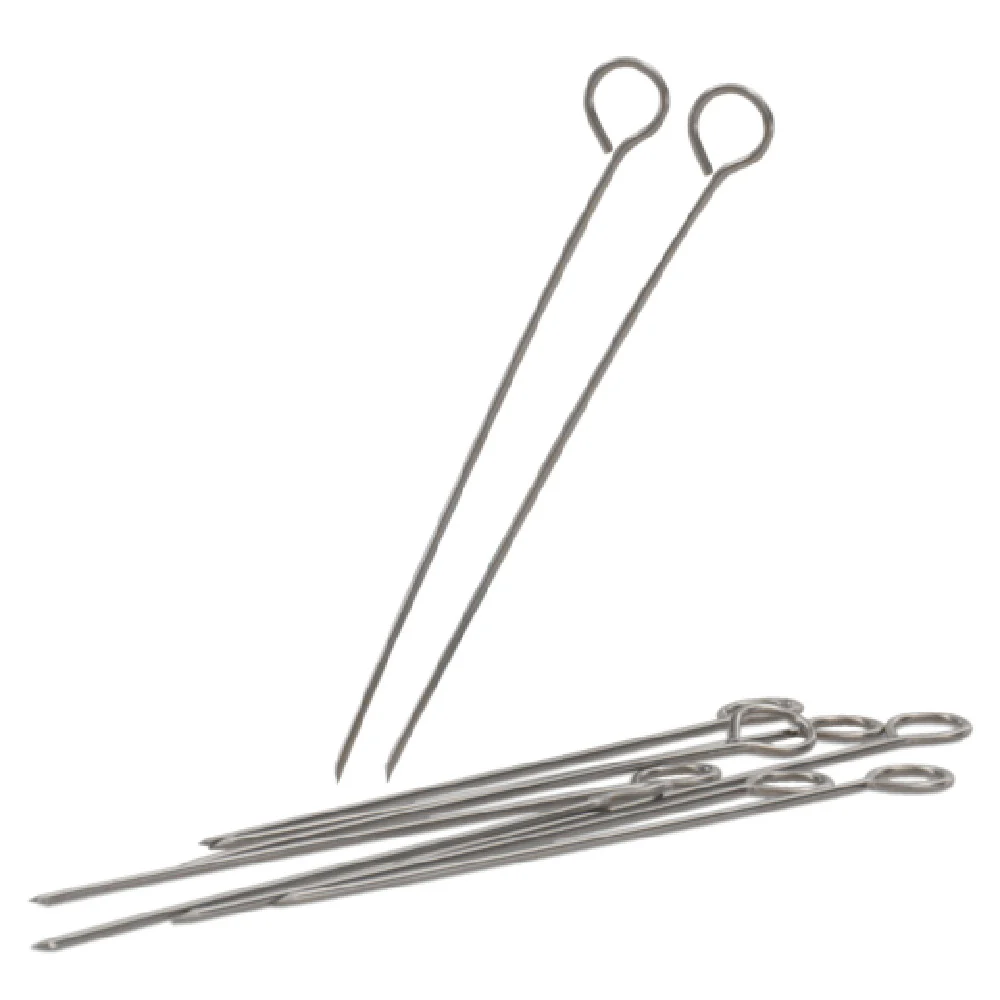 JB Prince U950 3 Inch Meat Roll Mini Skewer Stainless Steel Pack of 10 JB Prince U950 3 Inch Meat Roll Mini Skewer Stainless Steel Pack of 10