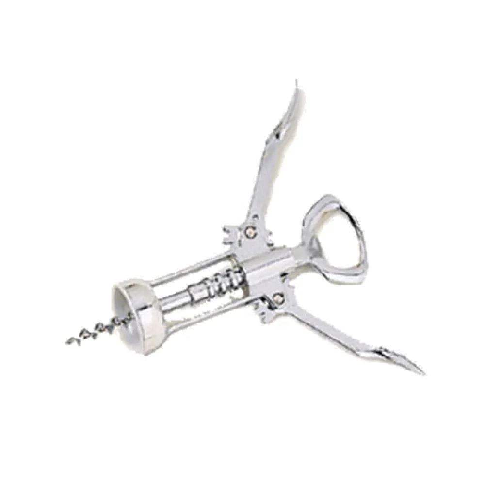 American Metalcraft CS301 6-1/4 Inch Corkscrew Wing Type with Plastic Bottle Rest