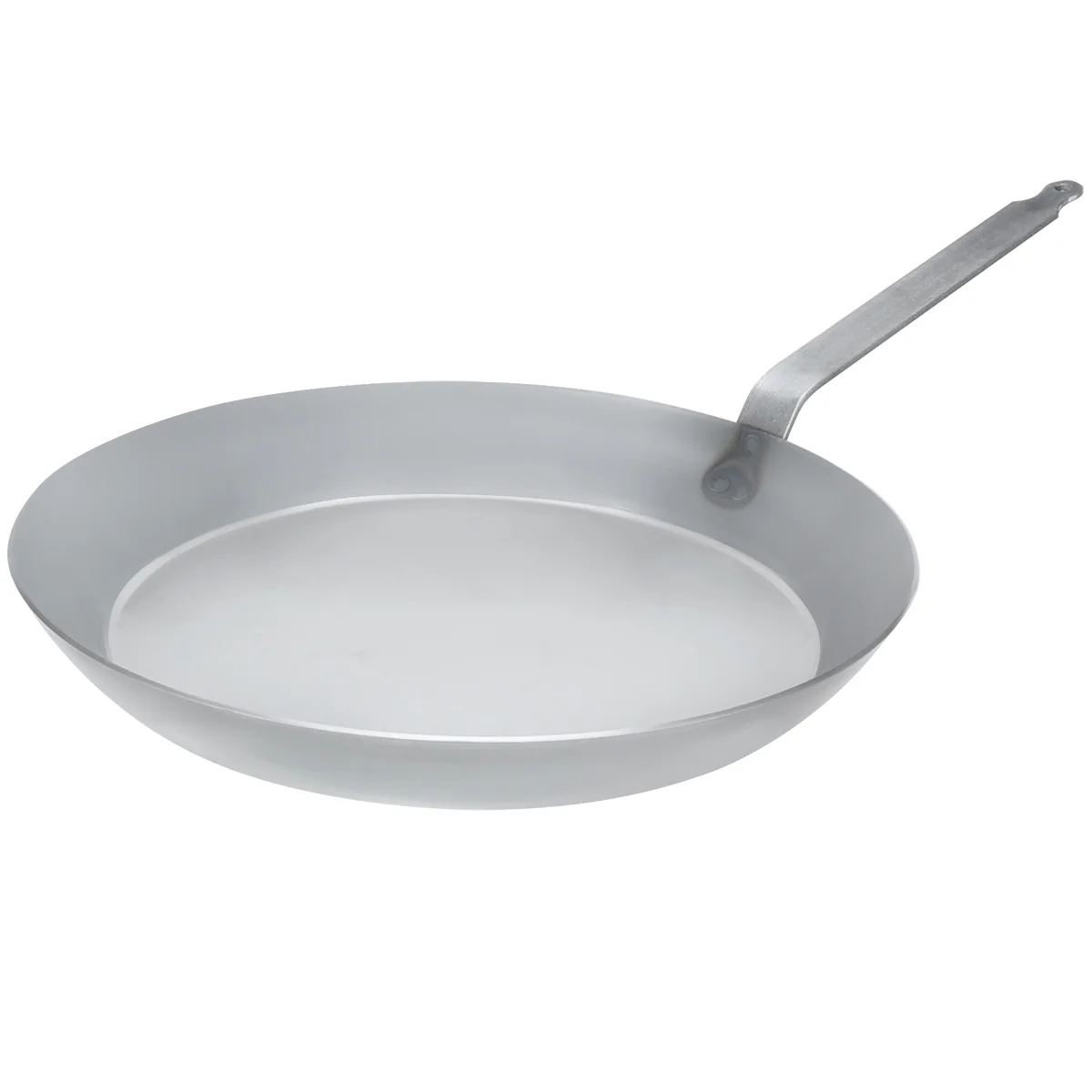 Matfer 062009 17-3/4 Inch Fry Pan Gas Electric Riveted Steel Black