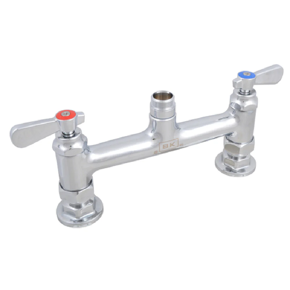 BK Resources BKF8HD-XX-G 8 Inch OptiFlow Heavy Duty Faucet Body Stainless Steel Lead Free