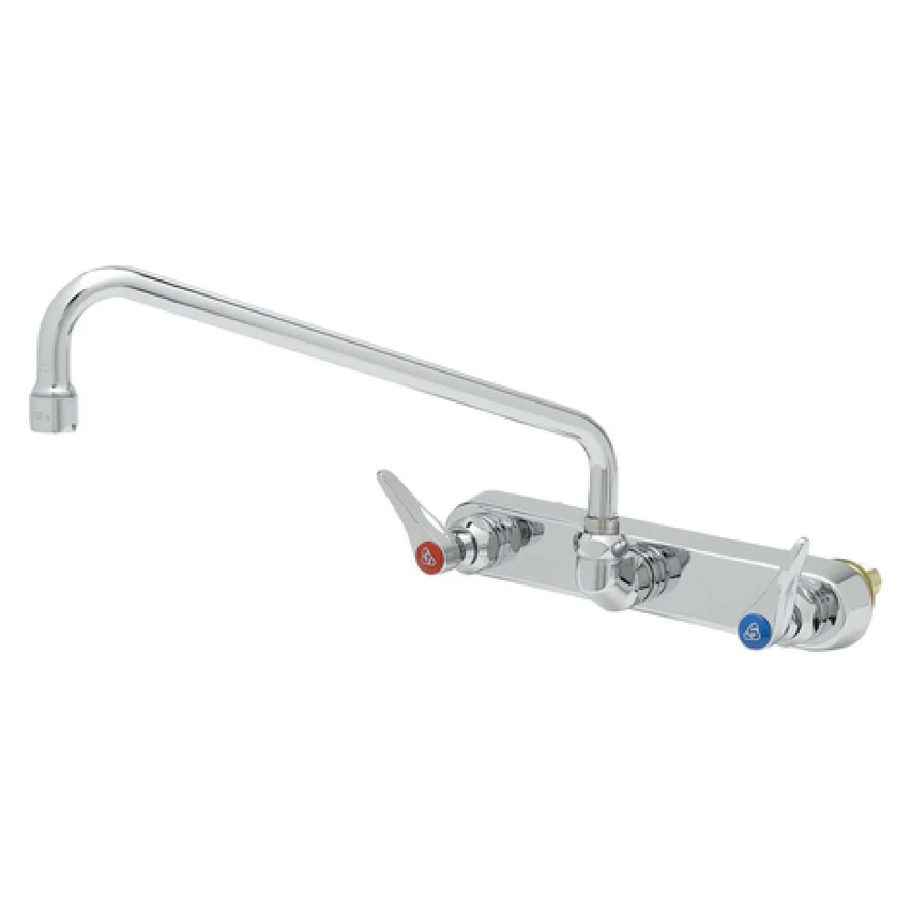 T&S Brass B-1128-XS-F12 Workboard Faucet Splash/wall Mount 8
