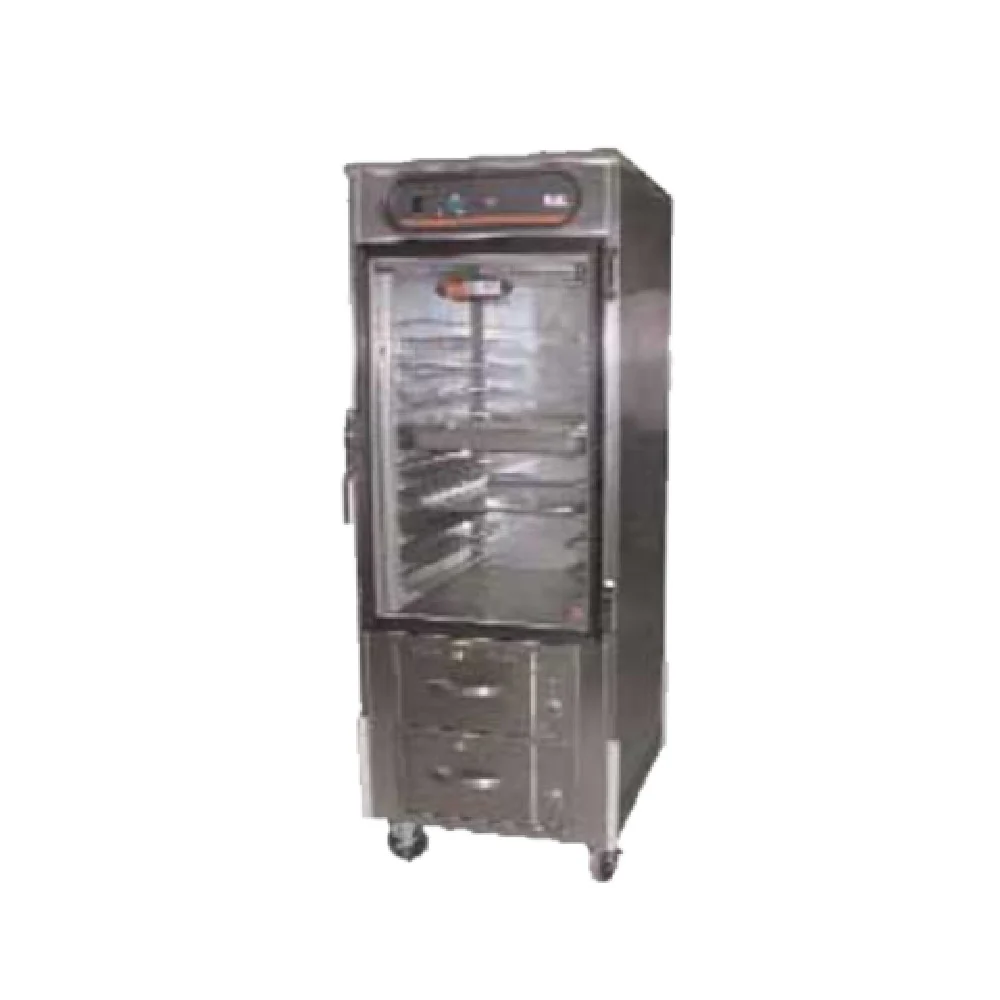 Carter Hoffmann HL8-10-RW_220-240/60/1 28 Inch Heated Cabinet Mobile Dual Holding with Drawer Warmer Carter Hoffmann HL8-10-RW_220-240/60/1 28 Inch Heated Cabinet Mobile Dual Holding with Drawer Warmer