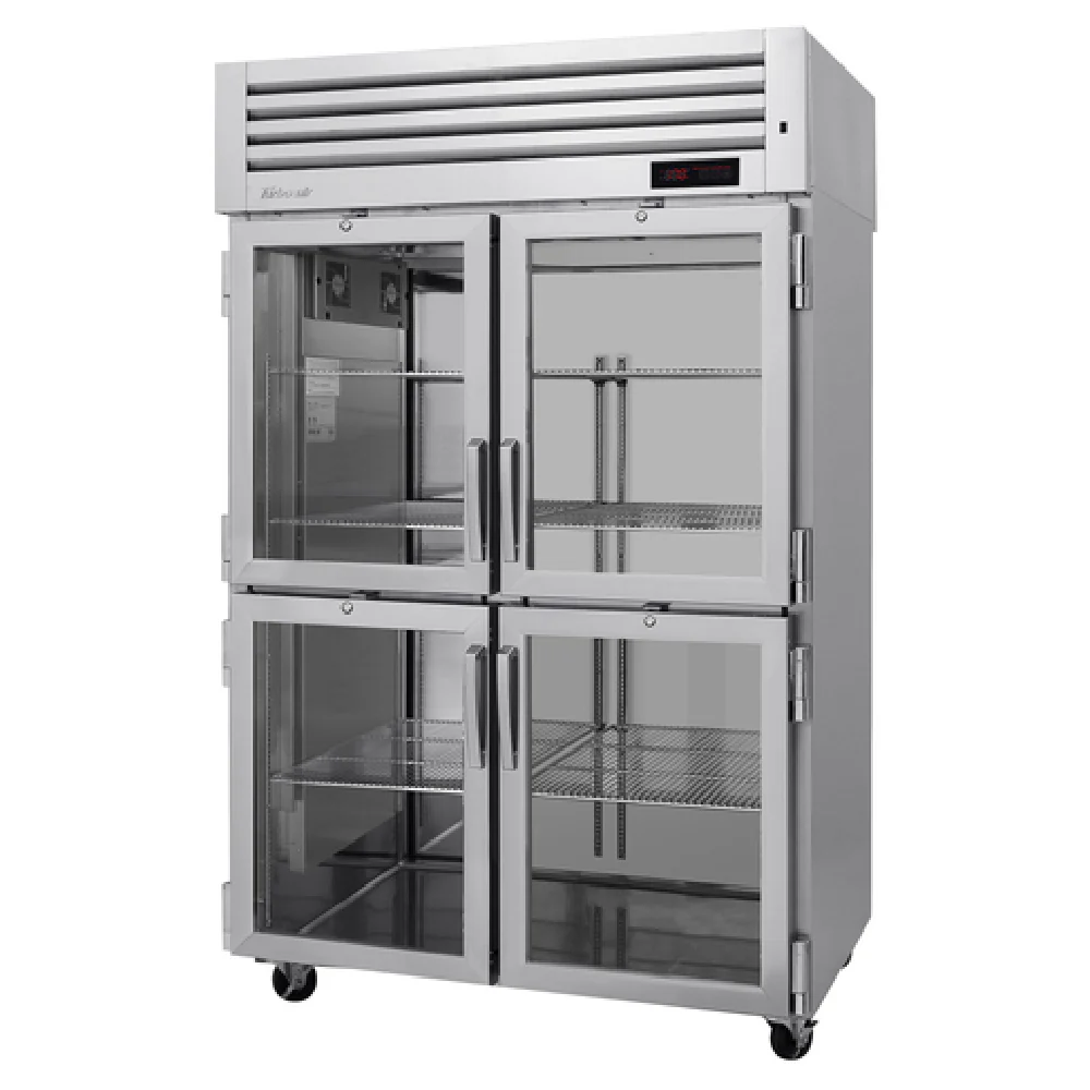 Turbo Air PRO-50-4H-G 51 Inch Commercial Heated Cabinet with Glass Doors 47.7 cu ft
