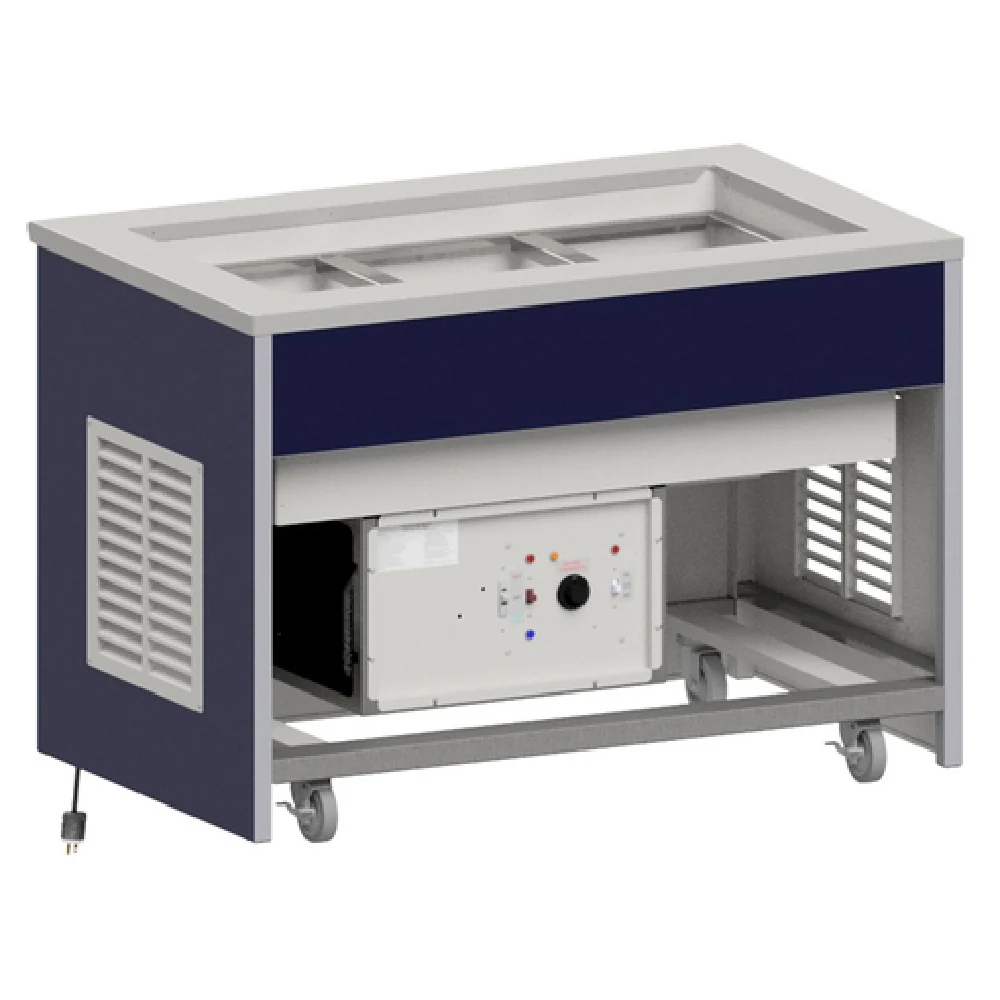 Atlas Metal INFHC-2 36 Inch Mobile Hot Cold Serving Counter Stainless Steel Atlas Metal INFHC-2 36 Inch Mobile Hot Cold Serving Counter Stainless Steel