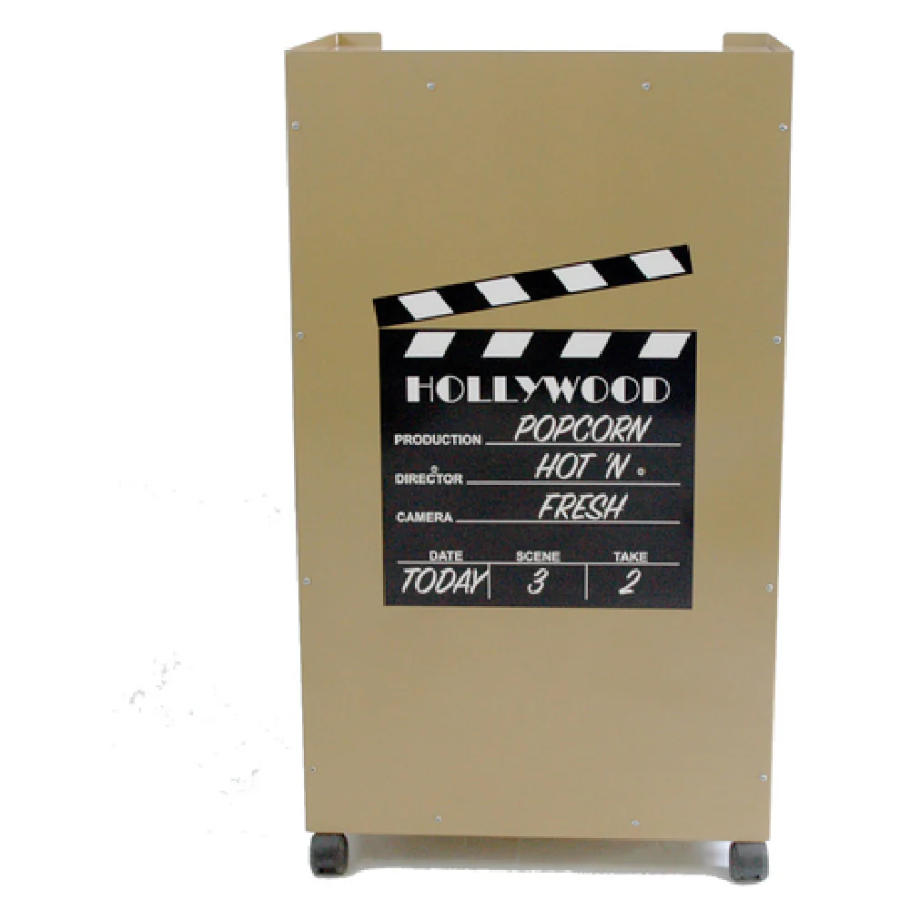 Winco 30080 19 Inch Brown Benchmark Pedestal for Premiere Popcorn Machines
