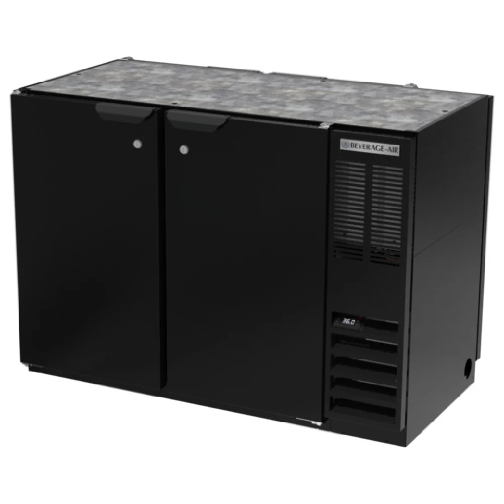 Beverage Air BB48HC-1-F-PT-B 48 Inch Pass-Thru Refrigerated Back Bar Cabinet 13.6 cu ft Beverage Air BB48HC-1-F-PT-B 48 Inch Pass-Thru Refrigerated Back Bar Cabinet 13.6 cu ft