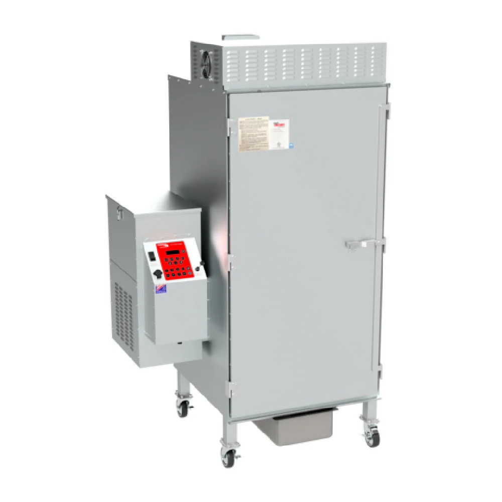 Cookshack FEC240 46 Inch Smoker Oven with 240 Lbs Capacity 36000 BTU Burners Cookshack FEC240 46 Inch Smoker Oven with 240 Lbs Capacity 36000 BTU Burners