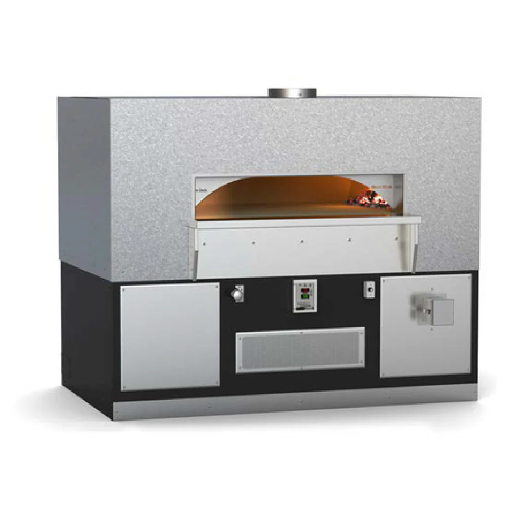 Wood Stone FD-9660RFGLIR-CL 72 Inch Combination Gas and Coal Oven 225000 BTU with Accessories