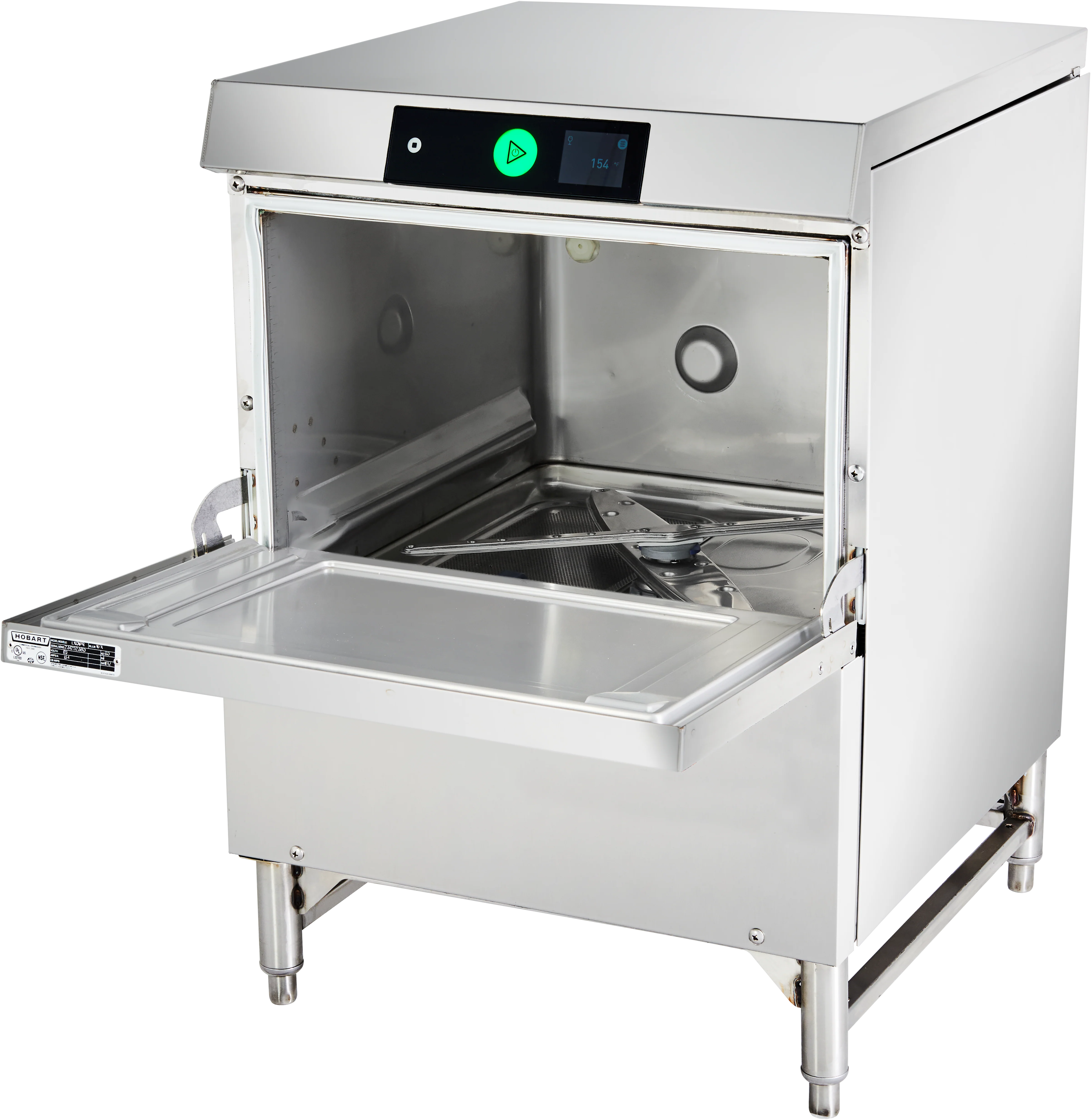 Hobart LXGNR-1 24 Rack/Hour Electric Undercounter Dishwasher Stainless Steel with Auto Dispensing Hobart LXGNR-1 24 Rack/Hour Electric Undercounter Dishwasher Stainless Steel with Auto Dispensing