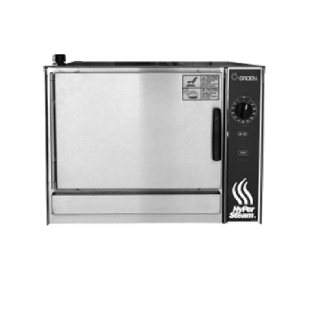 Groen HY-3E_240/60/3 22 Inch Electric Convection Steamer Stainless Steel with Stackable Pans