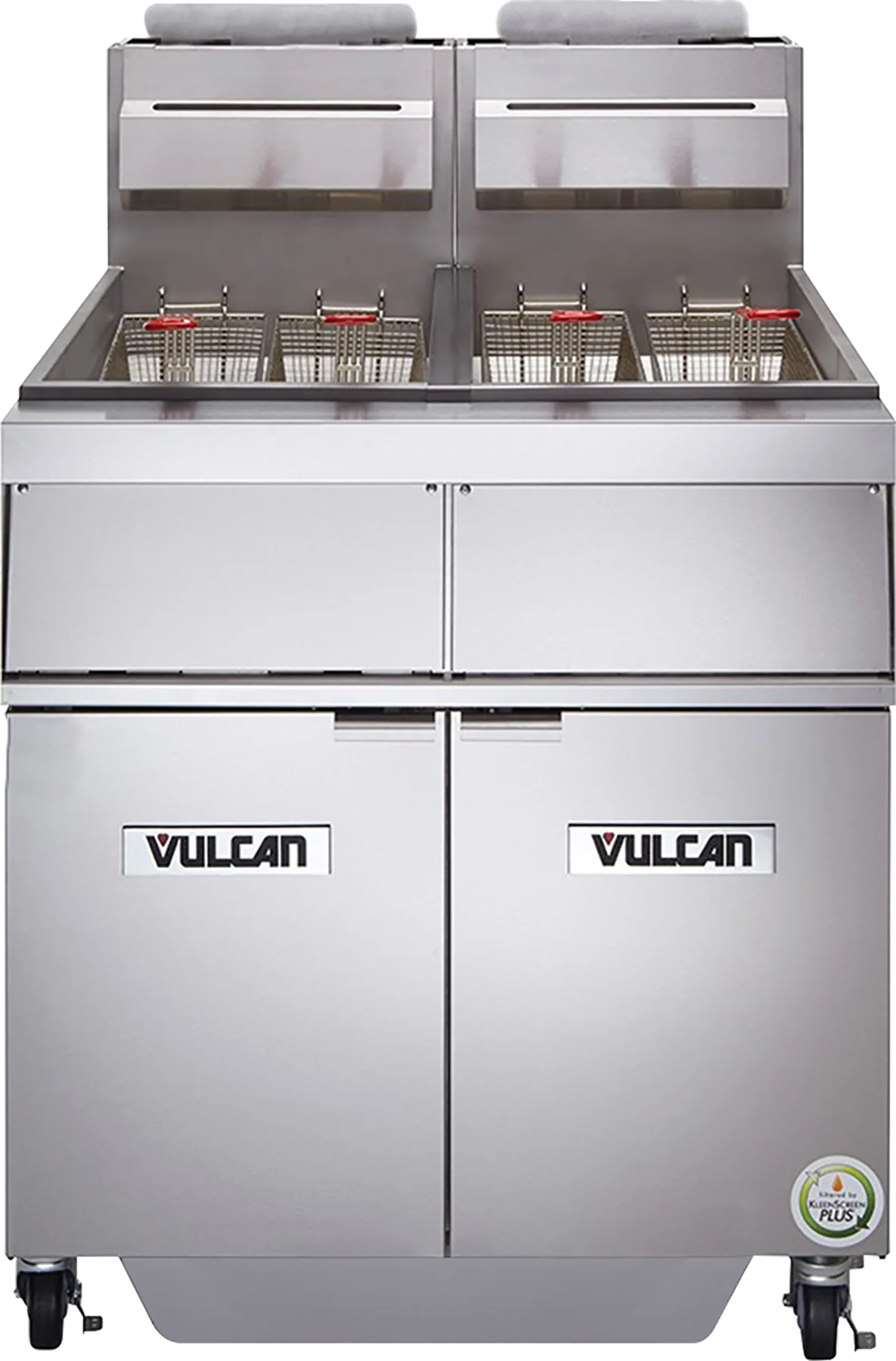 Vulcan 2GR45AF_NAT 31 Inch Deep Fryer Gas with (2) Battery 240000 BTU