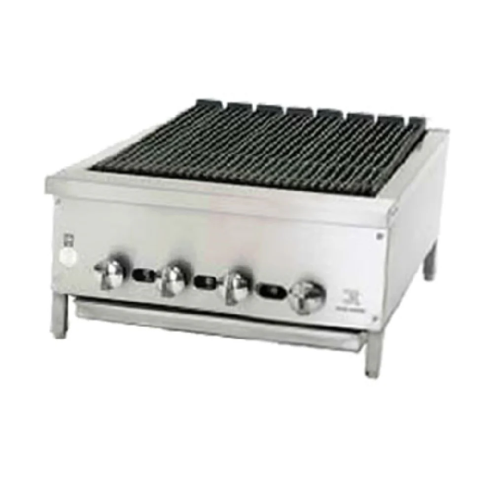 Jade Range JB-24_LP 24 Inch Charbroiler Gas Countertop with Infinite Controls 60000 BTU