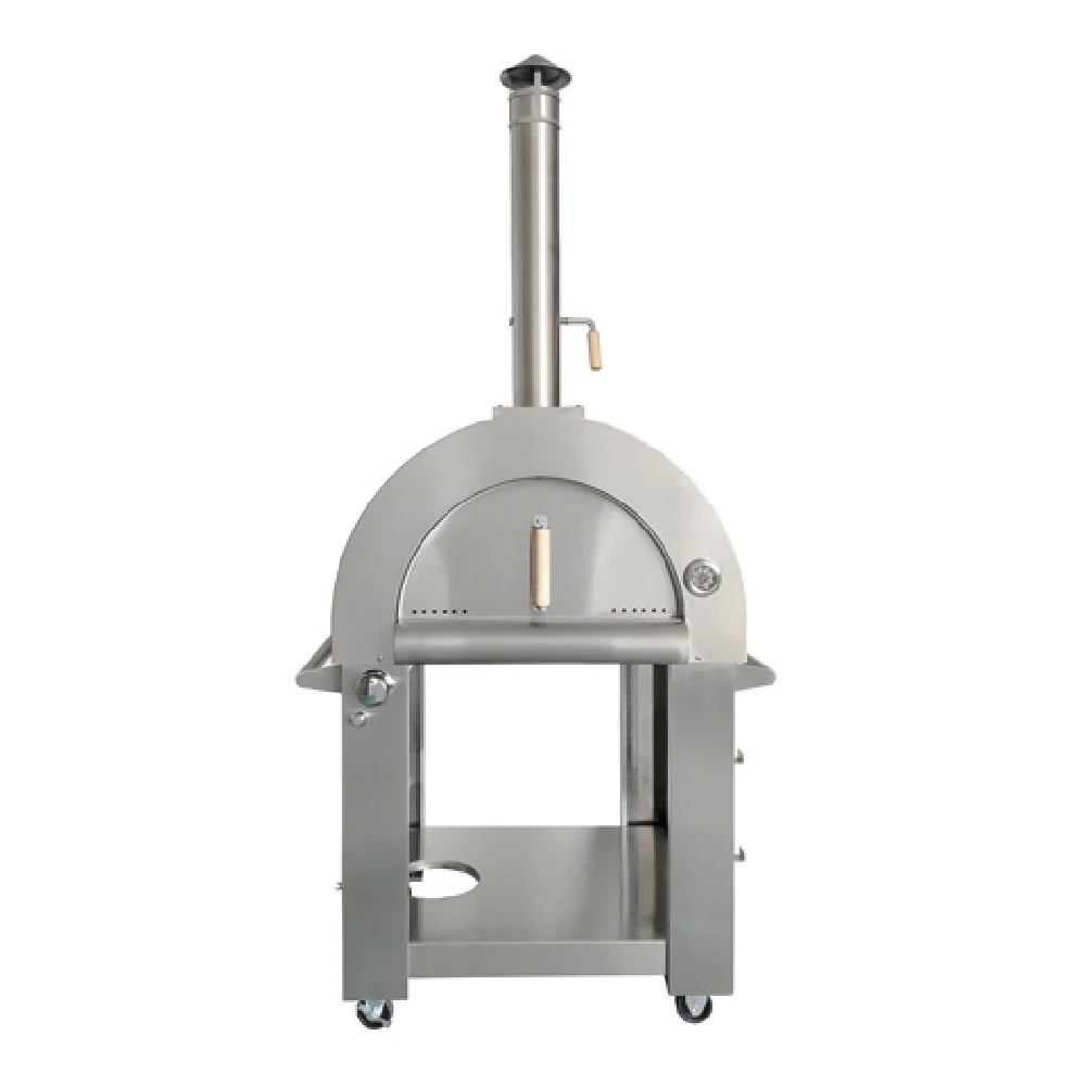 Omcan 49113 39 Inch Gas Pizza Oven and Propane with Pizza Peel 35000 BTU Omcan 49113 39 Inch Gas Pizza Oven and Propane with Pizza Peel 35000 BTU