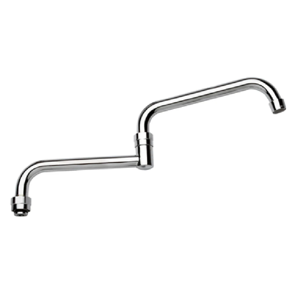 Optional 18 Inch Double Jointed Spout Replacement for Silver Series Faucets, Krowne 19-226L