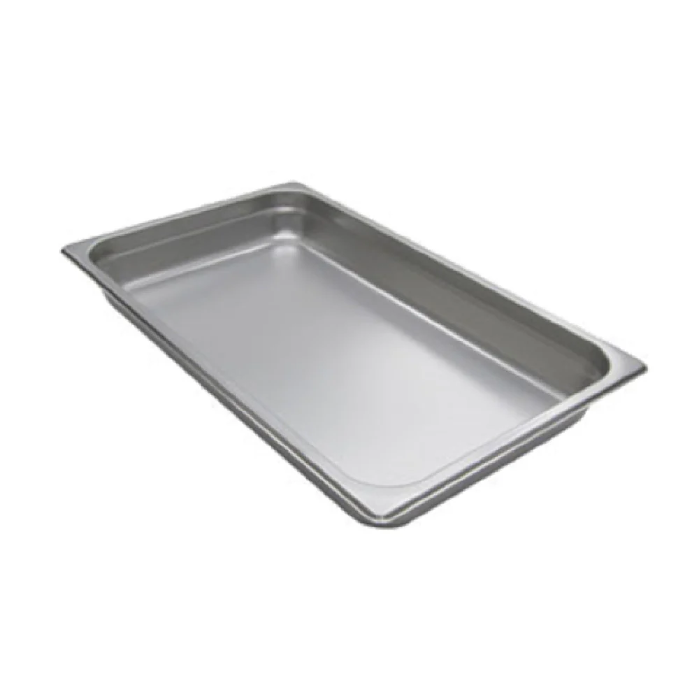 Admiral Craft 200F2 20-3/4 Inch Width Full Size Steam Table Pan Stainless Steel with Anti-jamming