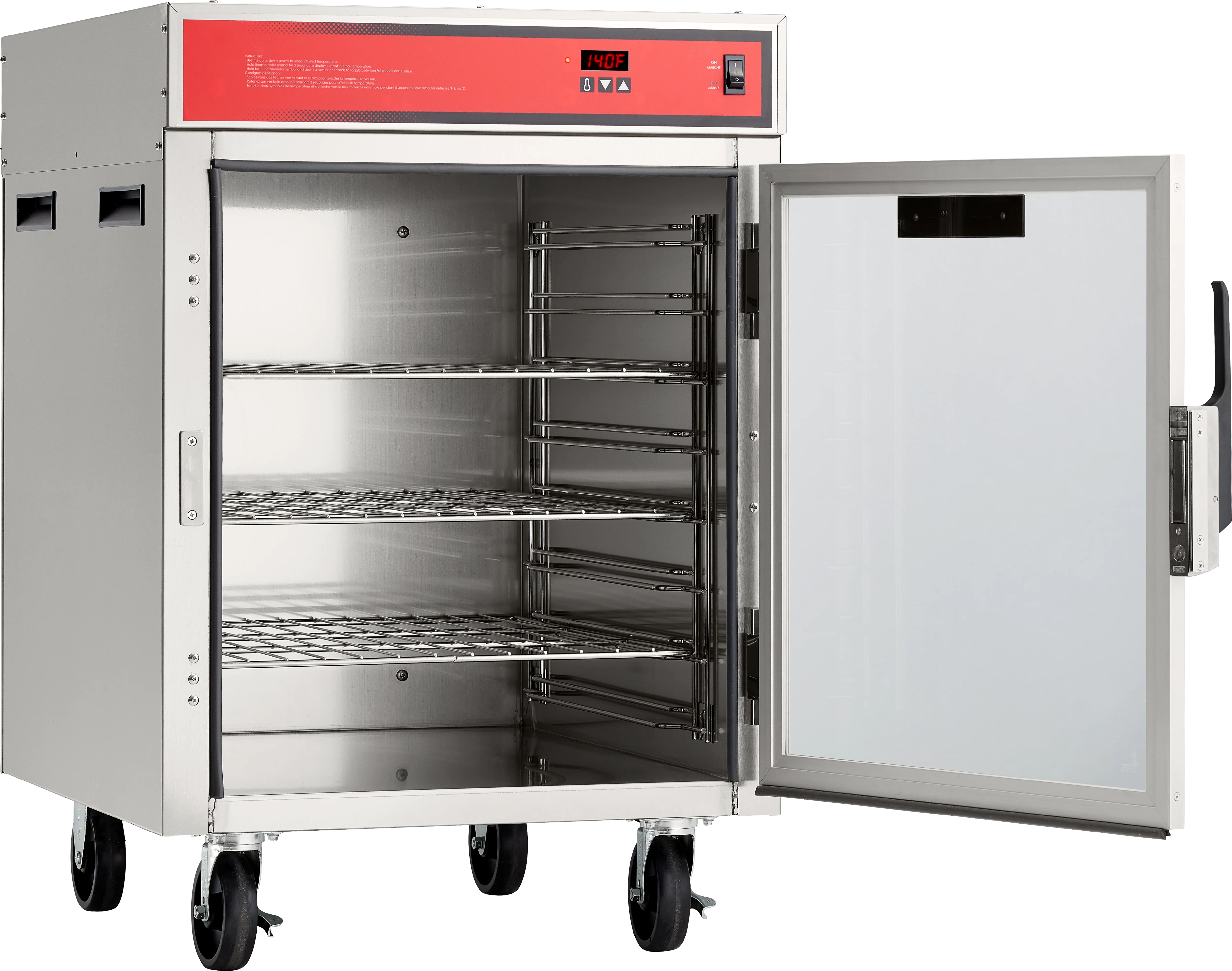 Vulcan VBP7SL_208/60/1 27 Inch Heated Cabinet Mobile and Stainless Steel with Adjustable Shelves Vulcan VBP7SL_208/60/1 27 Inch Heated Cabinet Mobile and Stainless Steel with Adjustable Shelves