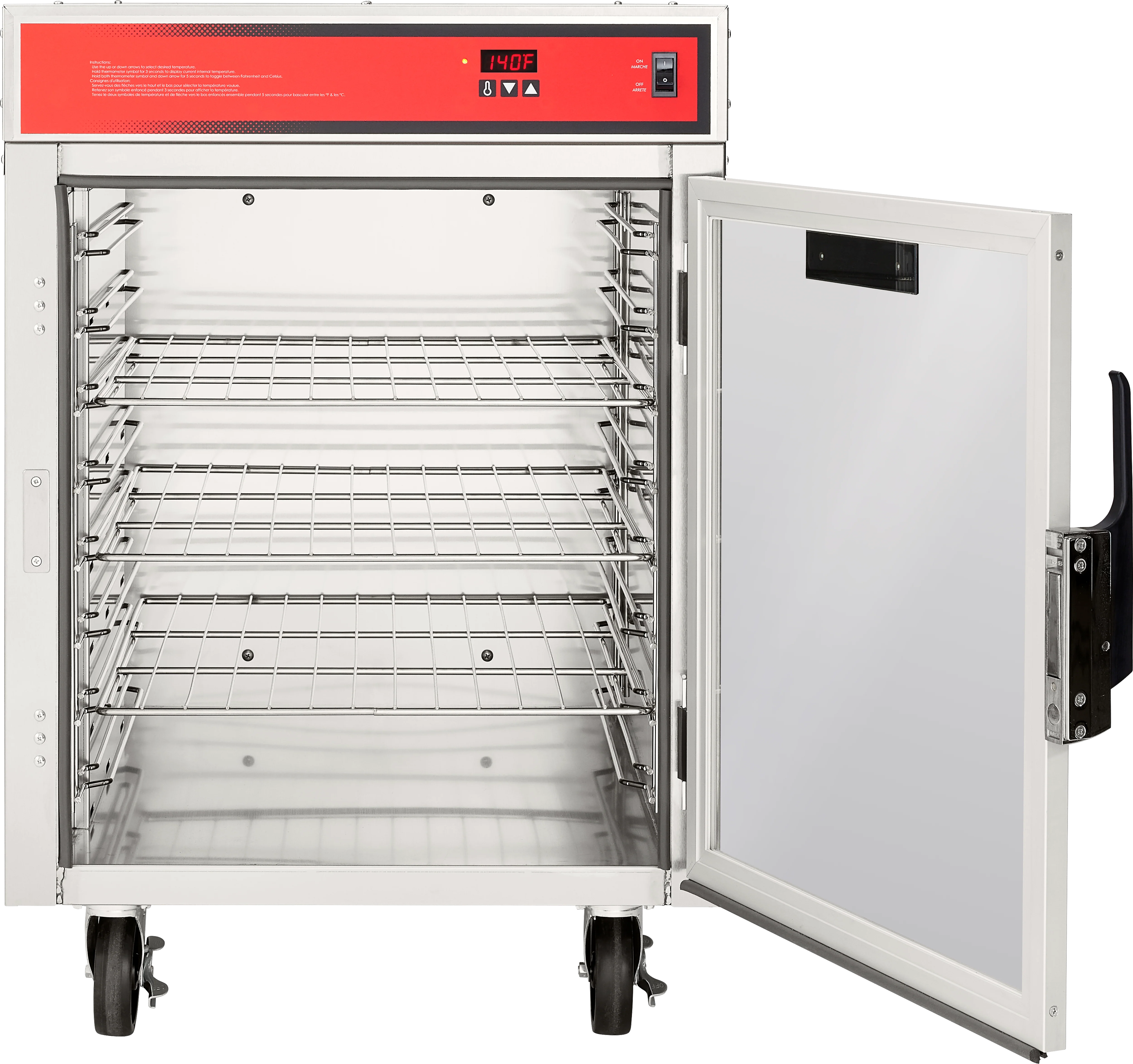 Vulcan VBP7SL_208/60/1 27 Inch Heated Cabinet Mobile and Stainless Steel with Adjustable Shelves Vulcan VBP7SL_208/60/1 27 Inch Heated Cabinet Mobile and Stainless Steel with Adjustable Shelves