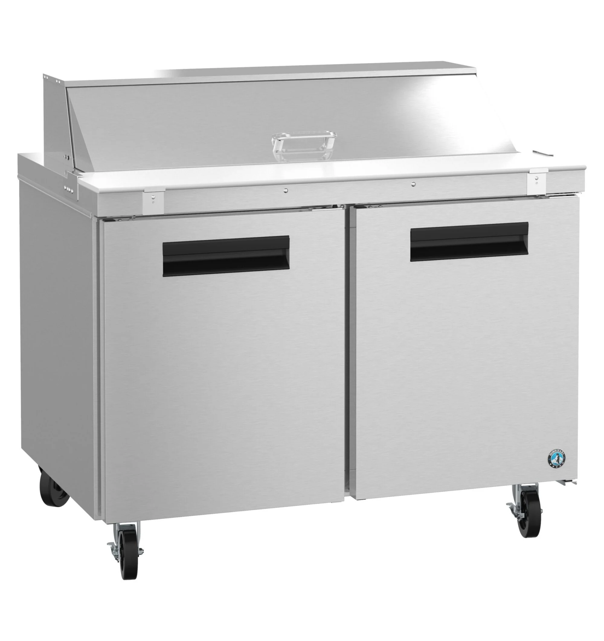 Hoshizaki SR48B-12 48 Inch Sandwich Top Refrigerator 13.66 cu ft Two Section Stainless Steel