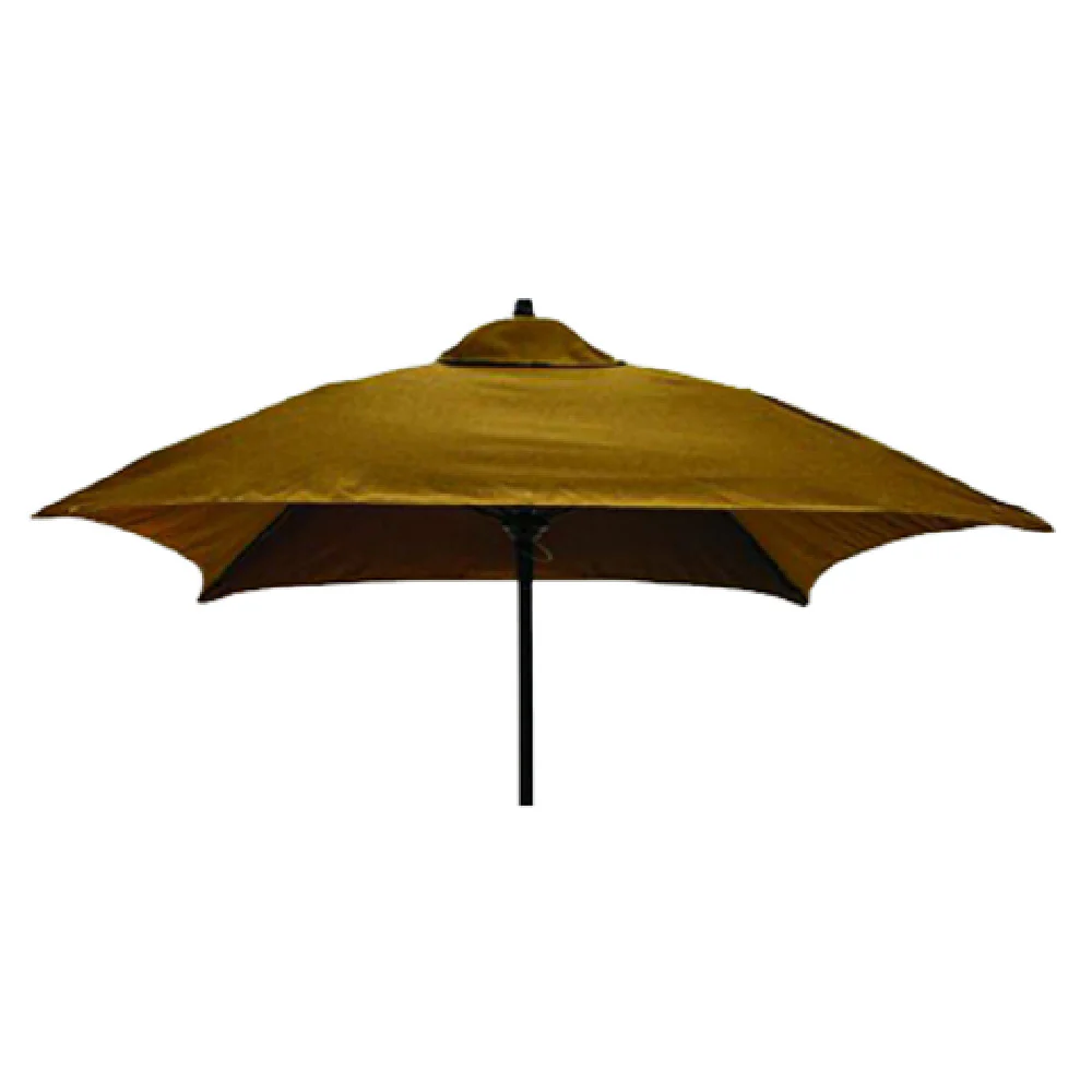Plantation Prestige Commercial Furniture 9602-01 GRB 72 Inch Square Umbrella with Fiberglass Ribs and Aluminum Pole Plantation Prestige Commercial Furniture 9602-01 GRB 72 Inch Square Umbrella with Fiberglass Ribs and Aluminum Pole