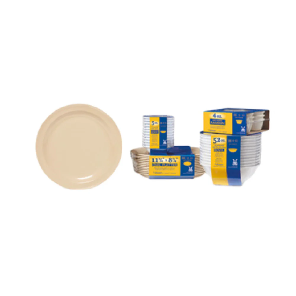GET Enterprises SP-DP-506-T 6-1/2 Inch Break-resistant Salad Plate Tan Melamine GET Enterprises SP-DP-506-T 6-1/2 Inch Break-resistant Salad Plate Tan Melamine