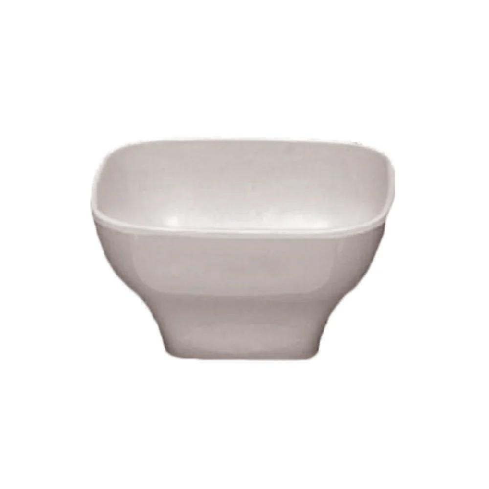Thunder Group PS3105W 4-3/4 Inch 14 Oz Square Bowl Break Resistant Melamine White Thunder Group PS3105W 4-3/4 Inch 14 Oz Square Bowl Break Resistant Melamine White