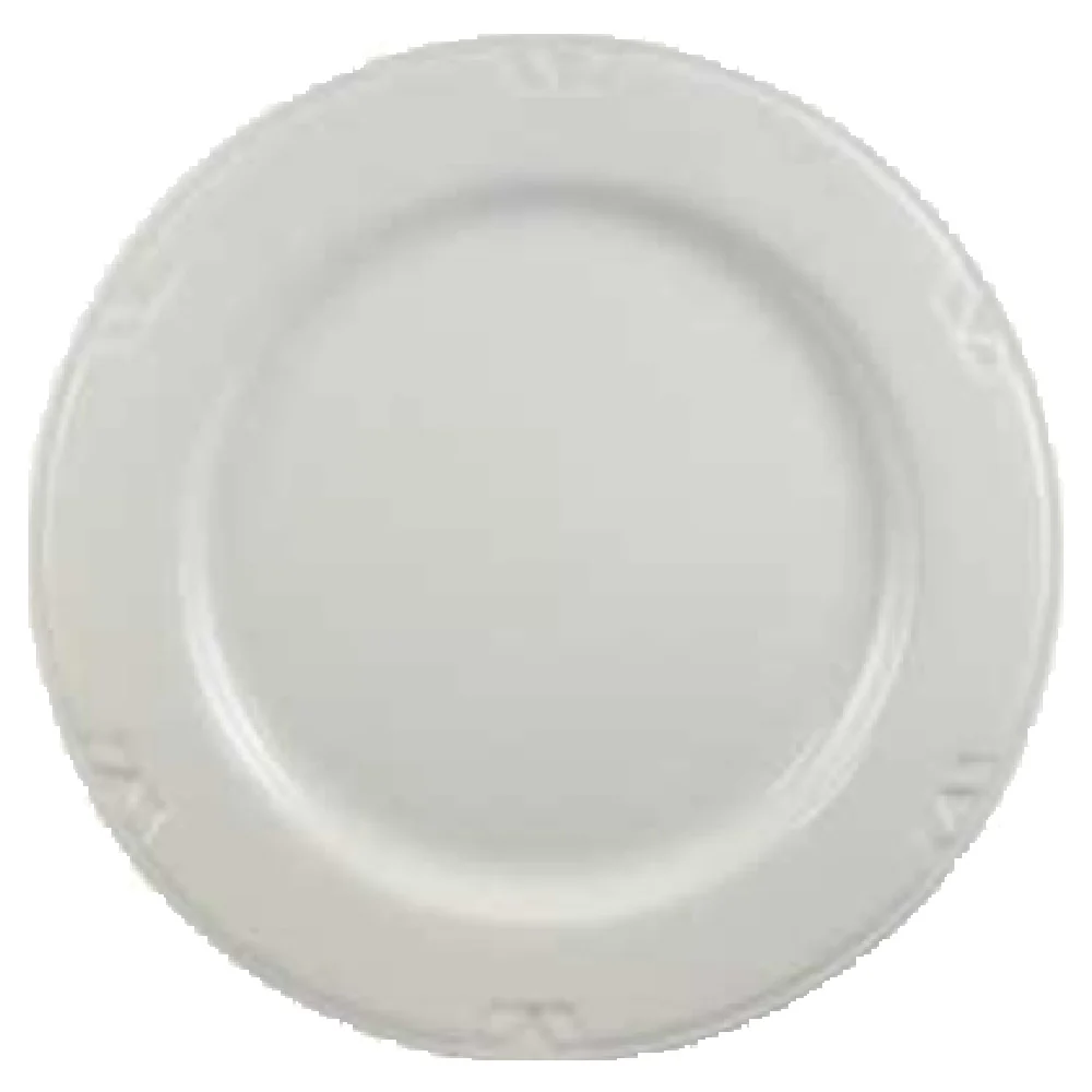 Vertex China KF-21 12 Inch Round Plate Kentfield Collection Porcelain Vertex China KF-21 12 Inch Round Plate Kentfield Collection Porcelain