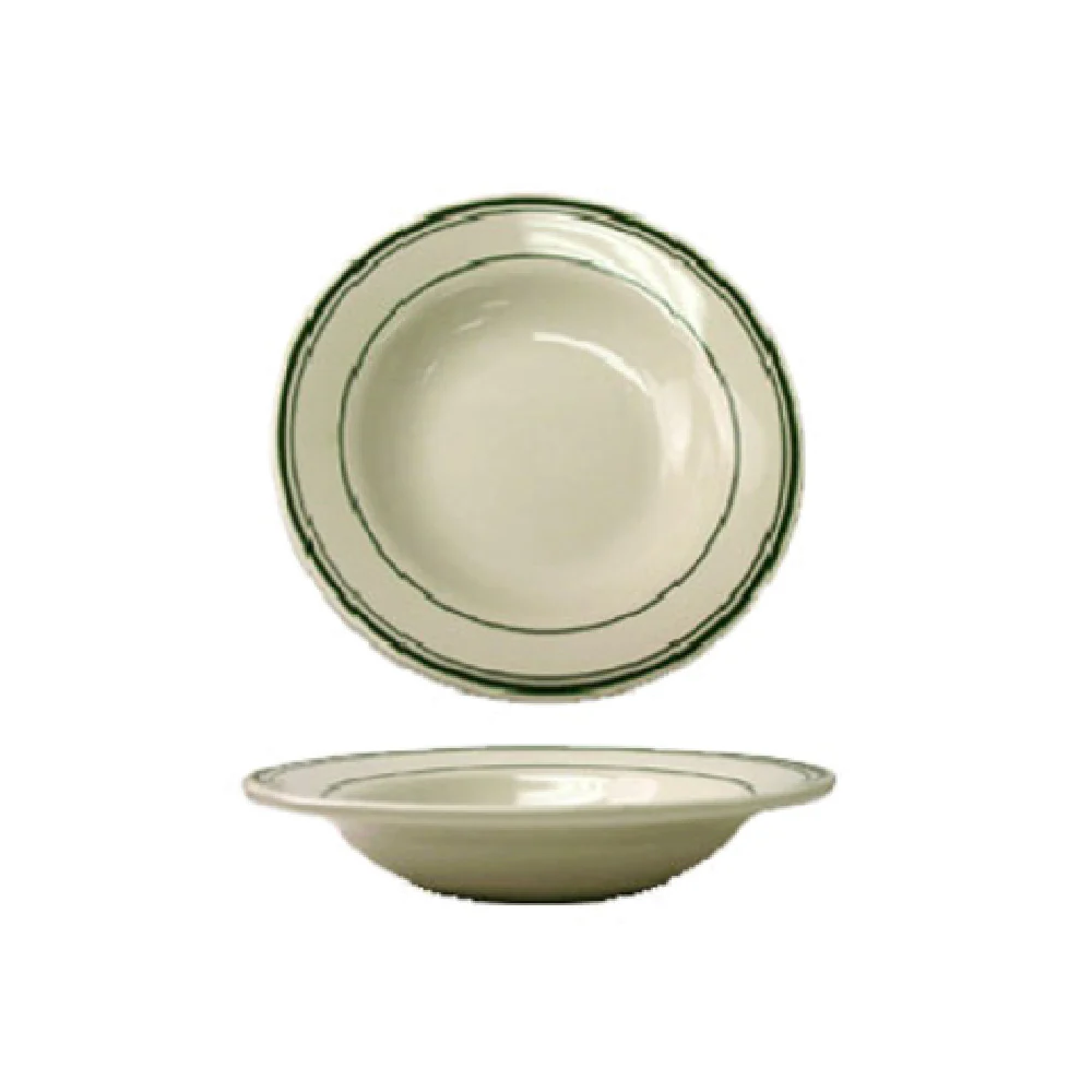 International Tableware VE-115 20 Oz Round Pasta Bowl Ceramic American White