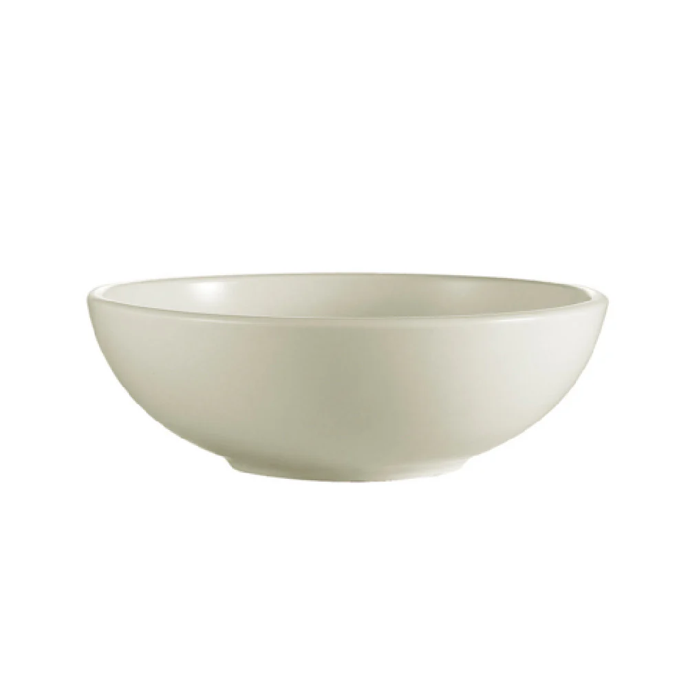 CAC China REC-81 48 Oz Salad Bowl Round Ceramic Dishwasher Safe