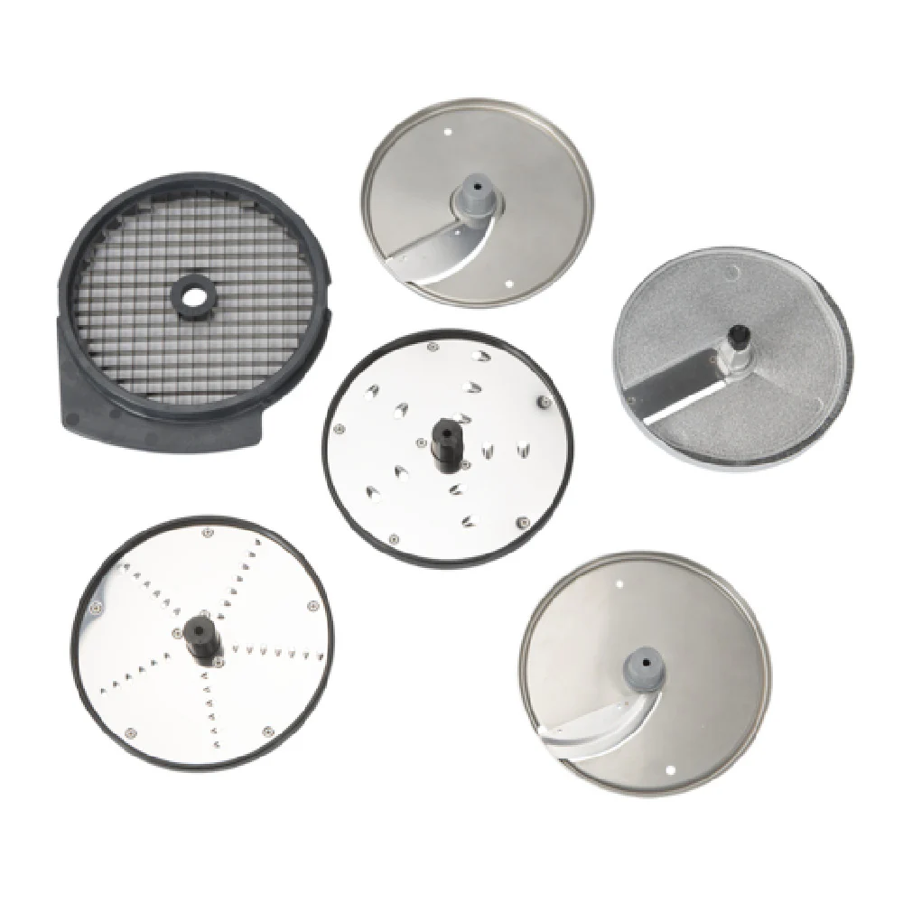 Electrolux 650197 6 Discs Set Stainless Steel for Food Processing with Grating and Slicing