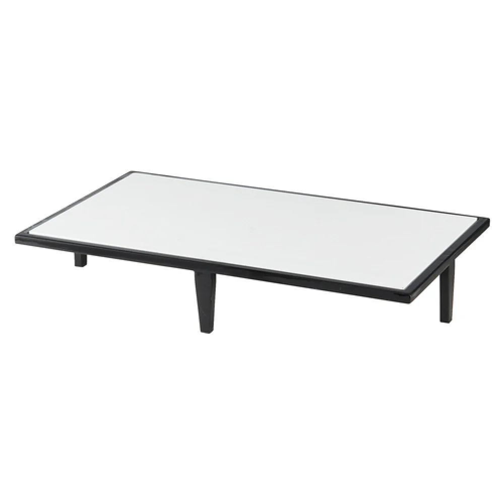 Cal Mil 22024-1-13 21 Inch Monterey Riser 1-tier Impact Resistant Plastic and Steel