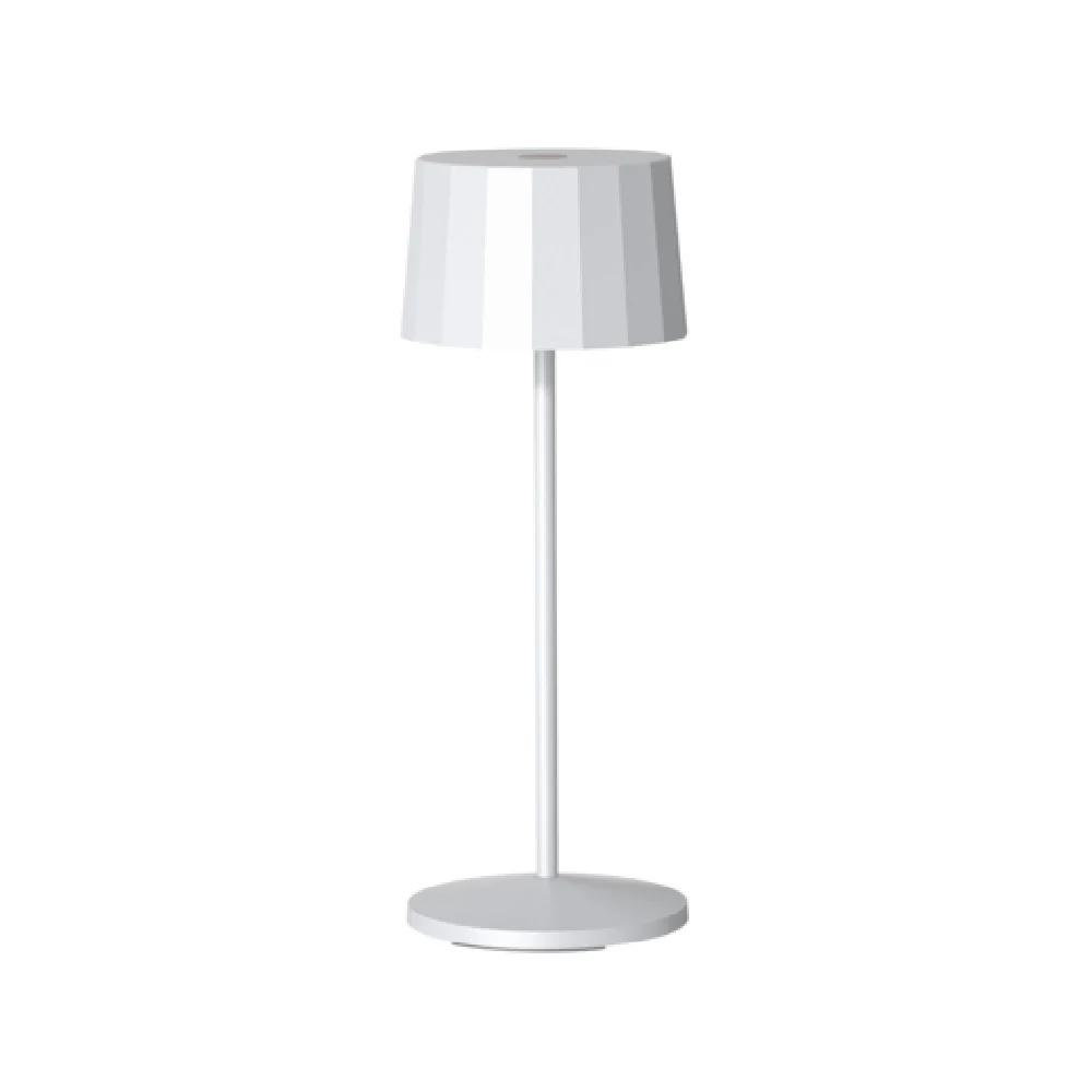 Hollowick LMPOCTWHT300 4-3/8 Inch Rechargeable Waterproof Table Lamp White Aluminum Hollowick LMPOCTWHT300 4-3/8 Inch Rechargeable Waterproof Table Lamp White Aluminum