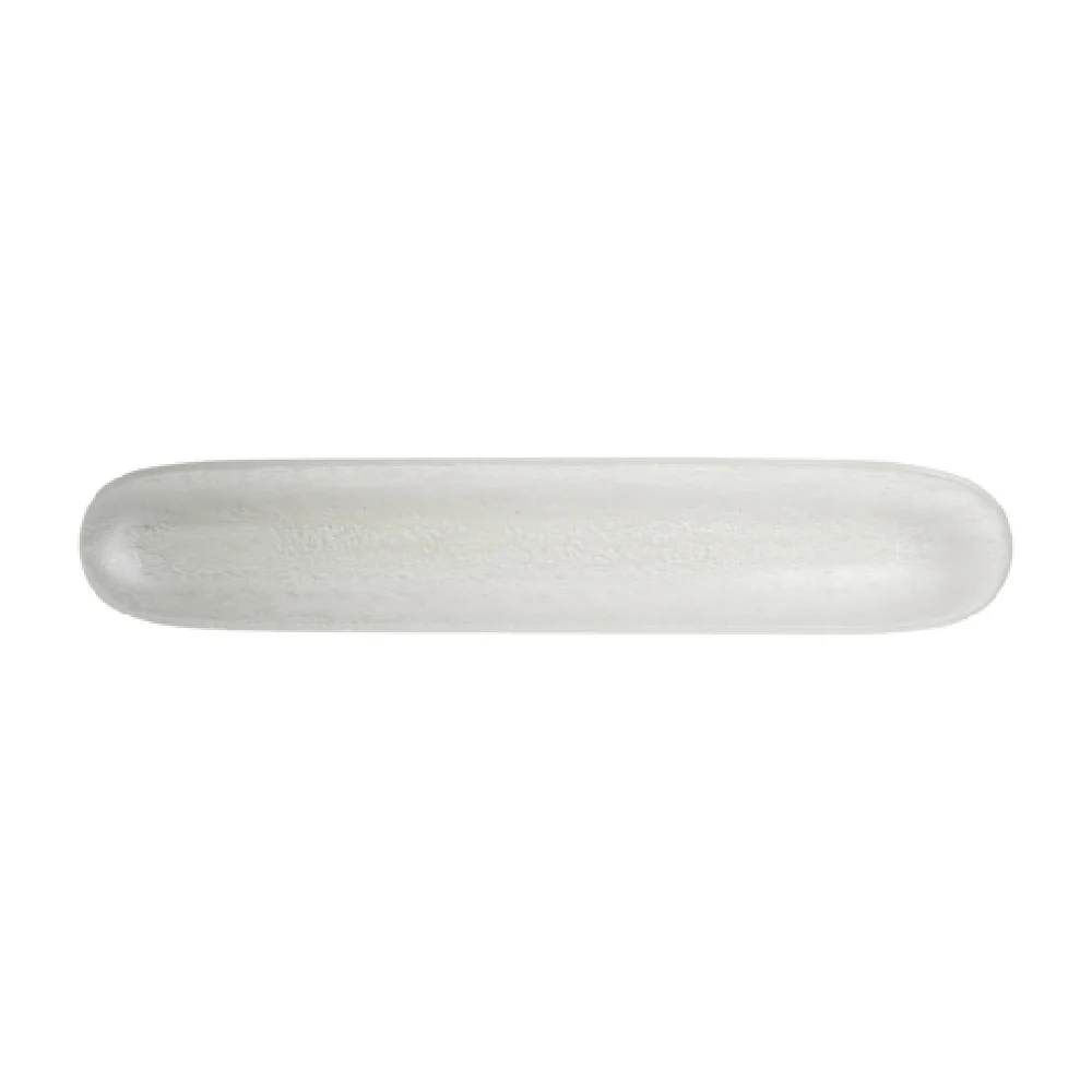 Steelite GS196690 1.25 Qt Serving Bowl 24 Inch Oval Crackle Cream Glass Steelite GS196690 1.25 Qt Serving Bowl 24 Inch Oval Crackle Cream Glass