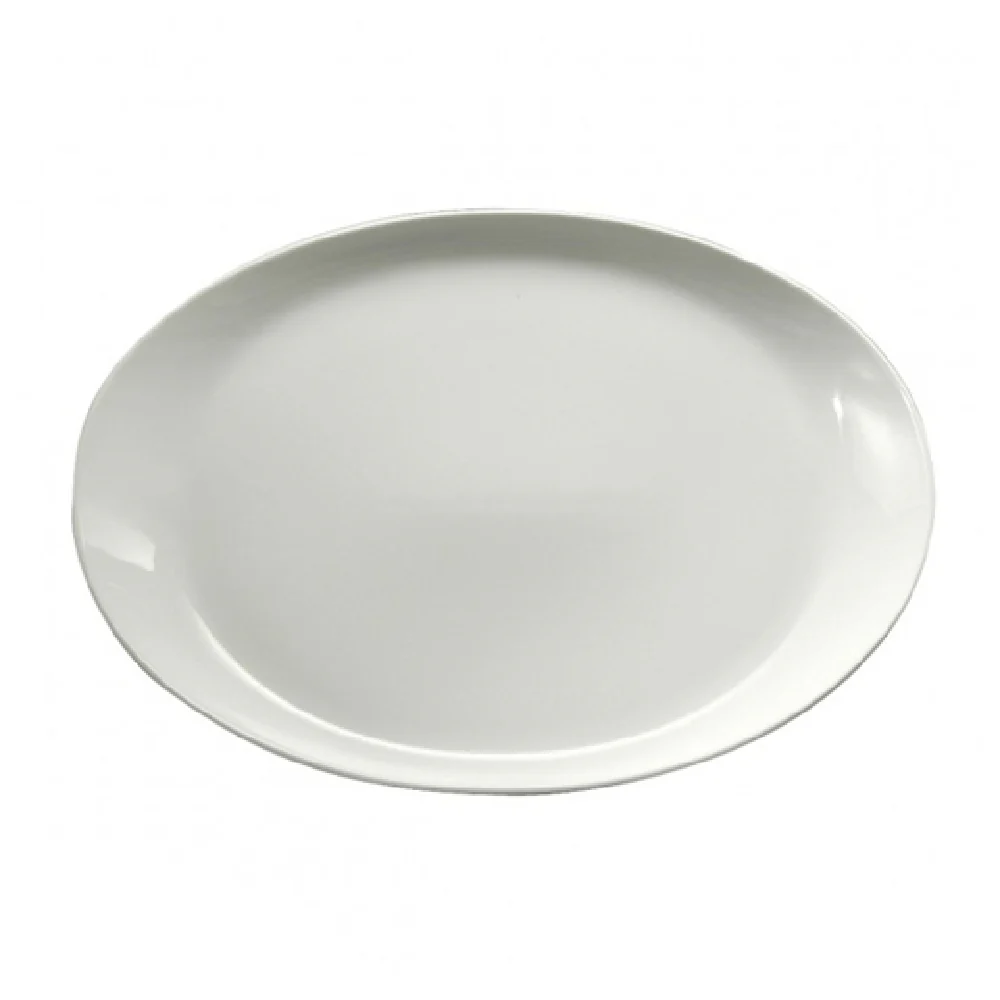 1880 Hospitality R4220000387 15 Inch Round Winged Platter Porcelain Bright White