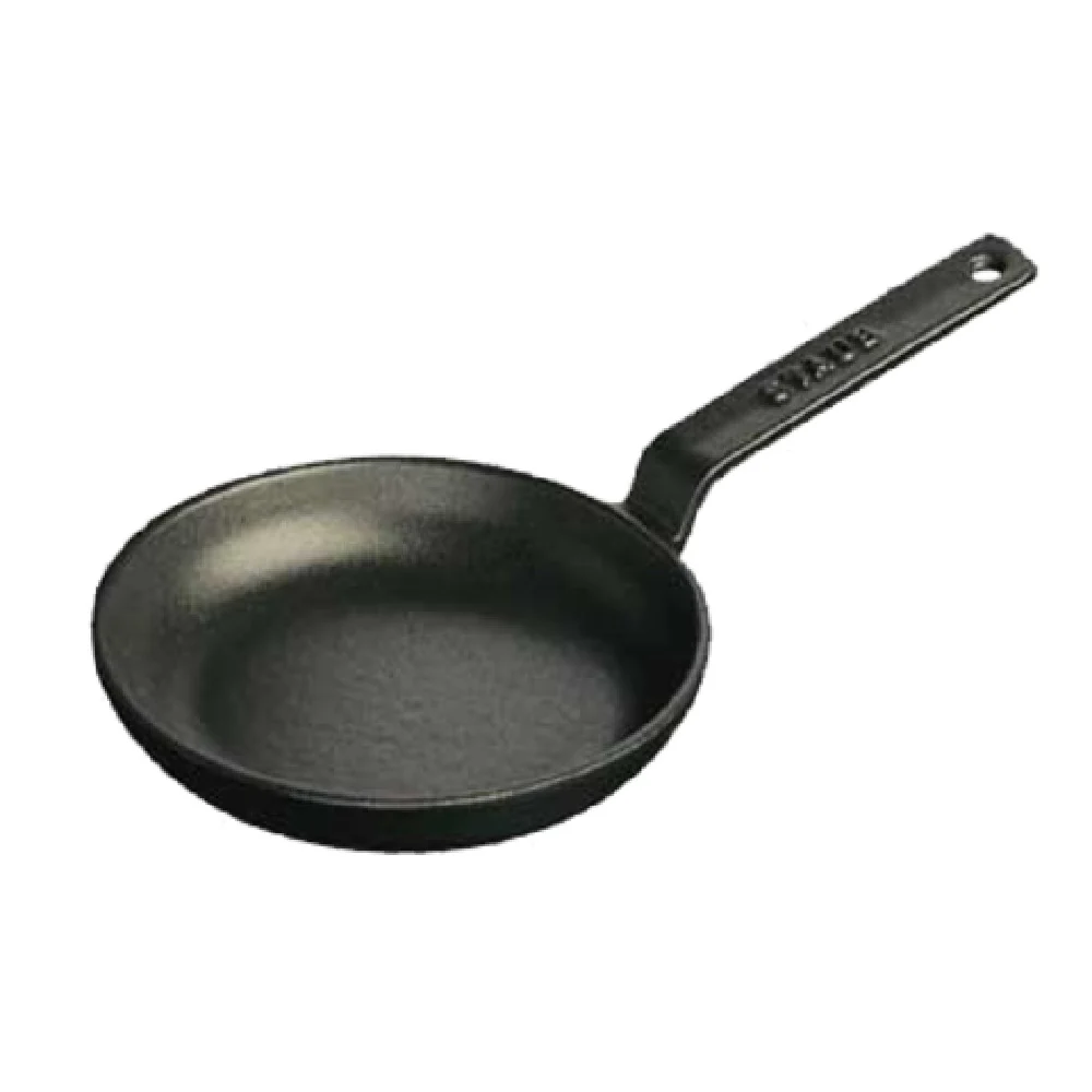 Zwilling 1221223 5 Oz Enameled Cast Iron Mini Frying Pan 4-3/4 Inch Dia