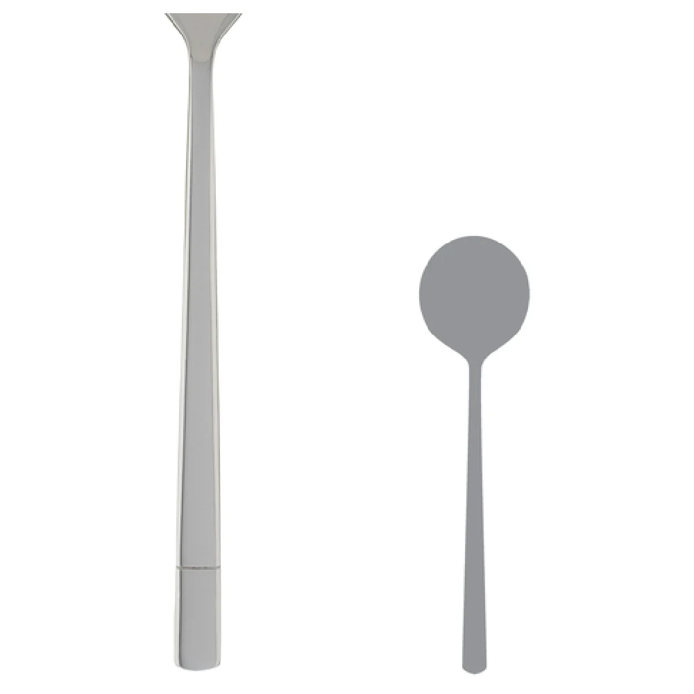 Steelite 5719SX002 6-1/2 Inch Bouillon Soup Spoon 18/0 Stainless Steel