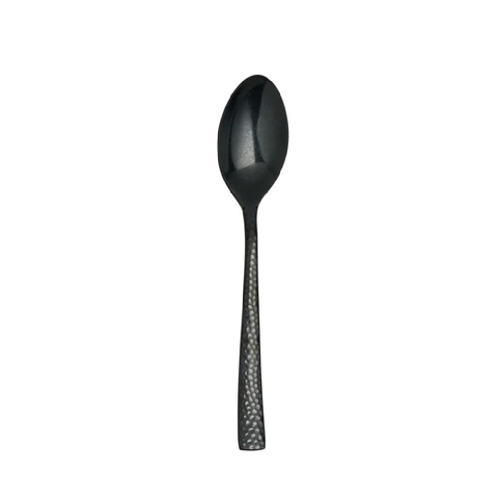 Steelite 5736SX003 7-1/8 Inch Oval Bowl Soup and Dessert Spoon Hammered Finish Steelite 5736SX003 7-1/8 Inch Oval Bowl Soup and Dessert Spoon Hammered Finish