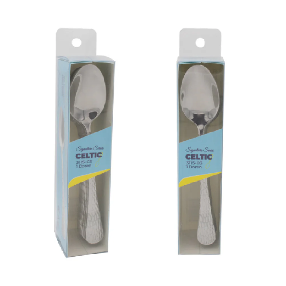CAC China 3115-03 7-3/8 Inch Celtic CPK Dinner Spoon Heavy Duty 18/0 Stainless Steel CAC China 3115-03 7-3/8 Inch Celtic CPK Dinner Spoon Heavy Duty 18/0 Stainless Steel